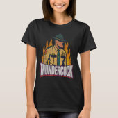 Ciusサンダーのボディカメラ おもしろミーム オフィサー サージェント tシャツ (正面)