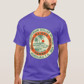 Civic Auditorium Roller Skating Rink Hawaii Roller Tシャツ (正面)