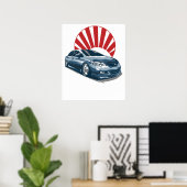 civic car ポスター (ホームオフィス)