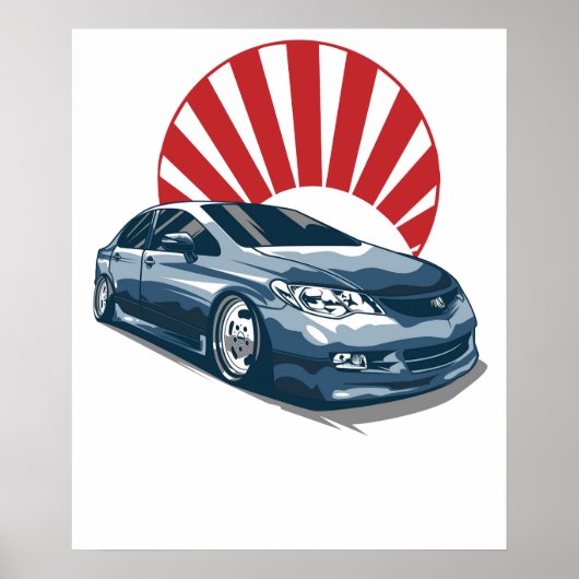 civic car ポスター (正面)