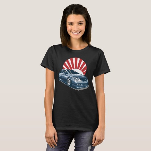 civic car tシャツ (正面フル)