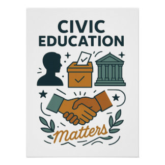 Civic Education Matters  ポスター