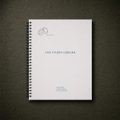 Civil Ceremony Journal Notebook–Registry Wedding ノートブック