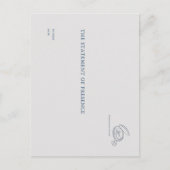 Civil Ceremony Non Traditional Wedding Witness ポストカード (正面)