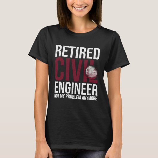 Civil Engineer Bridge Builder Engineering Student Tシャツ (正面)