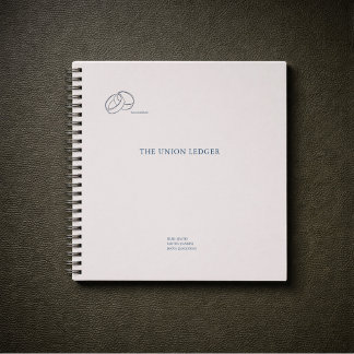 Civil Registry Ceremony Ledger-Non traditional ノートブック