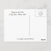 Civil Warヴィンテージ写真はがき ポストカード (裏面)