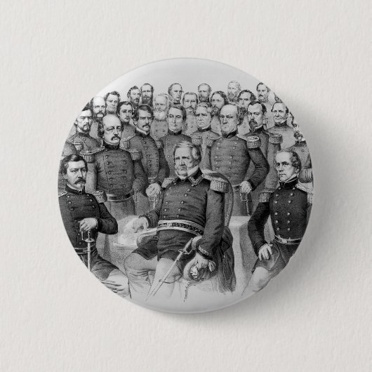 Civil War General of the Unionボタン 缶バッジ (正面)
