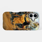 Civil War Gettysburg the Wheatfield iPhone 16ケース (裏面横)
