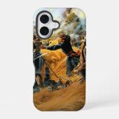 Civil War Gettysburg the Wheatfield iPhone 16ケース (裏面)