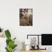 Civil War Harriet Beecher Stowe Vertical Print ポスター (ホームオフィス)