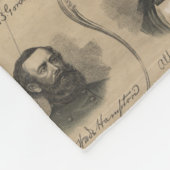 Civil War Heroes 🎖️⚔️アメリカ フリースブランケット (角)