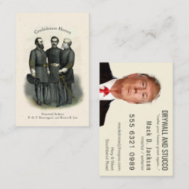 Civil War Heroes Drywall Stucco 絵を描's 名刺