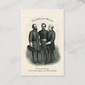 Civil War Heroes Drywall Stucco 絵を描's 名刺 (正面)