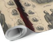 Civil War Heroes 🛡️ Southern USA General Value ラッピングペーパー (ロールコーナー)