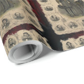 Civil War Heroes USA将軍⭐南部の歴史 ラッピングペーパー (ロールコーナー)