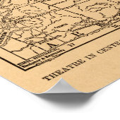 Civil War Kentucky and Middle & Eastern Tennessee ポスター (角)