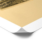 Civil War Panoramic Map 1861 ポスター (角)