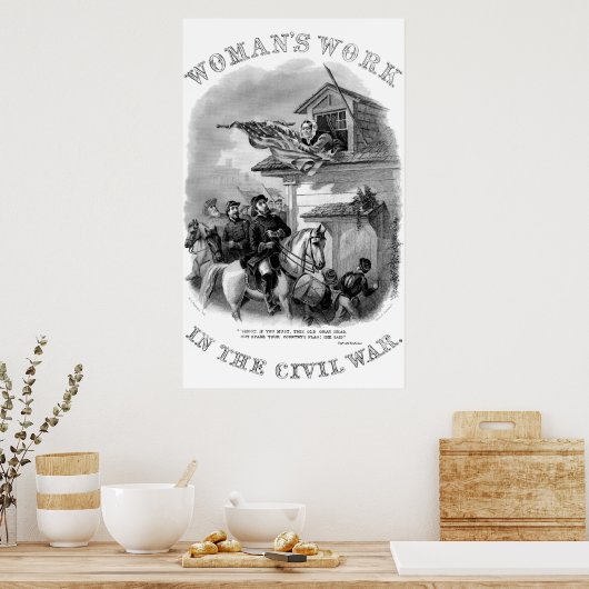 Civil War Print ポスター (キッチン)