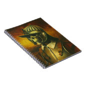 Civil War Roundheadスケルトンノートブック ノートブック (右側)