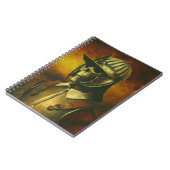 Civil War Roundheadスケルトンノートブック ノートブック (左側)