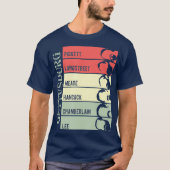 Civil Wars Beards Gettysburg Beard Old School Tシャツ (正面)
