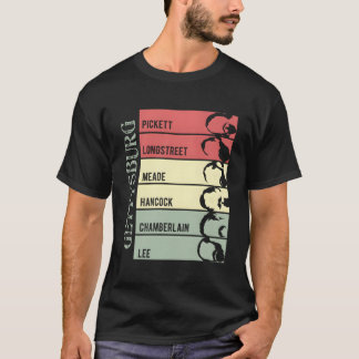 Civil Wars Beards Gettysburg Beard Old School Tシャツ