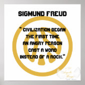 Civilization! Sigmund Freud-Customize ポスター (正面)