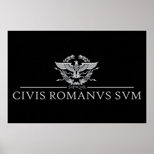 Civis Romanus Sum (CIVIS ROMANVS SVM) ポスター (正面)