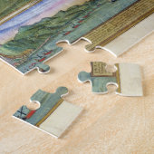 「Civitatesからのセヴィル、カディスおよびマラガの地図、 ジグソーパズル (側面)