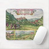「Civitates Orbis Terrarからのアルハンブラの眺め、 マウスパッド (マウス)