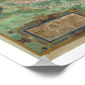Civitates Orbis Terrarumのベザンコンの地図b ポスター (角)