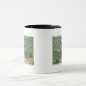 「Civitates Orbis Terrarum」からのアルジェの地図、 マグカップ (中央)