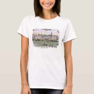 「Civitates Orbis Terrarum」bからのナイメーヘンの地図、 Tシャツ