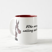 CJ-頑固なラバのマグ ツートーンマグカップ (正面左)