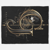 CJ Graphic Studios Signature Flece Blanket  フリースブランケット (正面(横))
