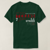 CJ Stroud Texans 2023 Tシャツ (デザイン正面)