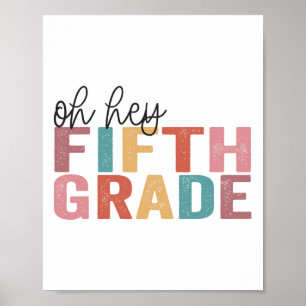 Ckの学校の学生先生Oh Hey 5th Fifth Gra ポスター