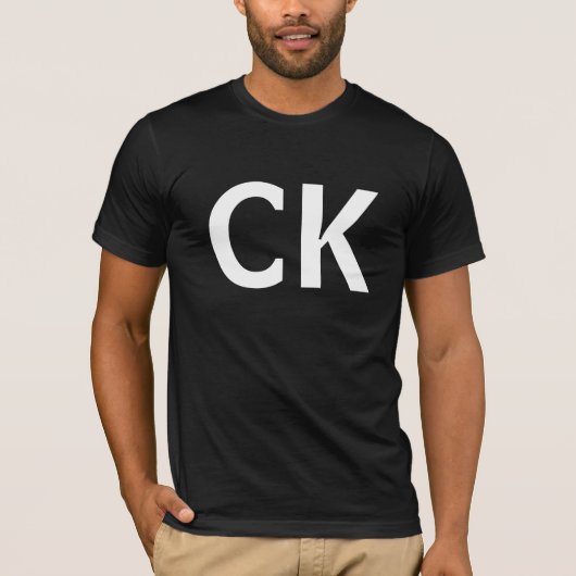 CKの相棒のワイシャツの綴りはあなたの相棒で詰まります Tシャツ (正面)