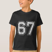 Ckの67番 Tシャツ (正面)