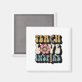 Ckは学校に愛教えのレトロインスパイア先生Wom マグネット (正面/裏面)