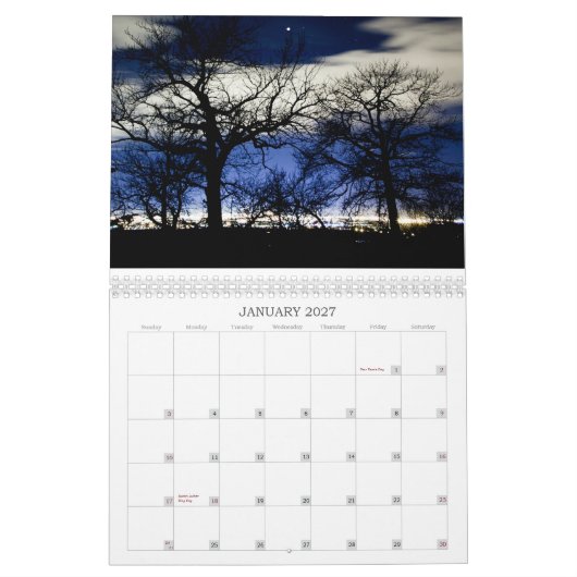 CKアラスカ2012のカレンダー カレンダー (1月 2027)