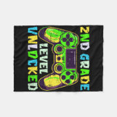 Ck学校2年生ボーイズゲーマー1日目(2日目) フリースブランケット (正面(横))