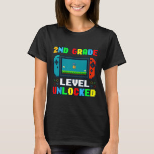Ck学校2年生レベルのロック解除ゲーマーキッズB Tシャツ