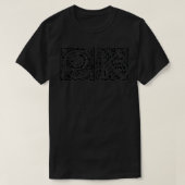 CK Initials C K Name Surname Onomastics Onomatolo Tシャツ (デザイン正面)