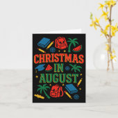 Ck To SchoolクリスマスPalm Tree卒業クリスマスI カード (黄色い花)