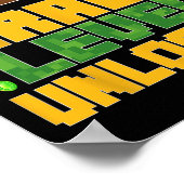 Ck To School 2nd Grade Boys Gamer First Day Second ポスター (角)