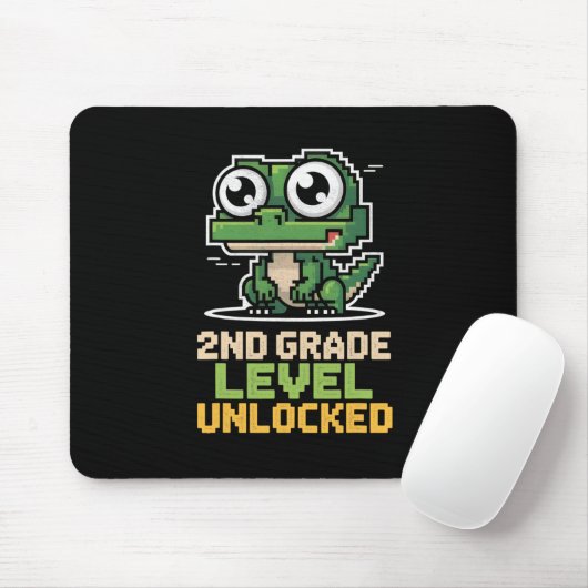 Ck To School 2nd Grade Lizard Gamer Second Level U マウスパッド (マウス)