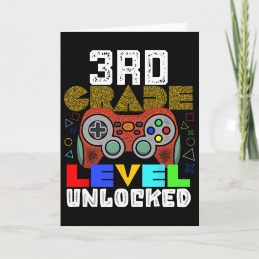 Ck To School 3rd Grade Gamer  カード (正面)