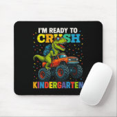 Ck To School Boy Dinosaur I'm Ready To Crush Kinde マウスパッド (マウス)